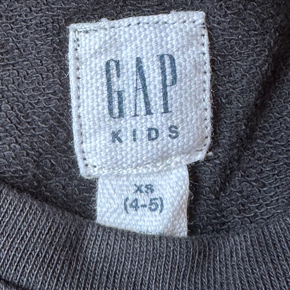 GAP Kids Long Sleeve Black Ruffle Dress size XS (4-5) - Picture 2 of 5